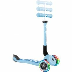 GLOBBER Junior Foldable Fantasy Lights, Scooter (blau, Pastellblau-Flowers) -Outdoor-Spielzeug Verkäufe GLOBBER Junior Foldable Fantasy Lights Scooter@@1818460 4