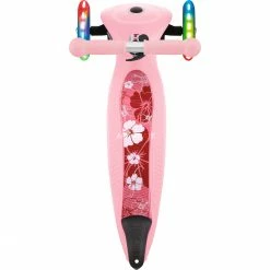 GLOBBER Junior Foldable Fantasy Lights, Scooter (rosa, Pastellrosa-Flowers) -Outdoor-Spielzeug Verkäufe GLOBBER Junior Foldable Fantasy Lights Scooter@@1818461 3