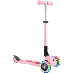 GLOBBER Junior Foldable Fantasy Lights, Scooter (rosa, Pastellrosa-Flowers) -Outdoor-Spielzeug Verkäufe GLOBBER Junior Foldable Fantasy Lights Scooter@@1818461 5
