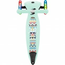 GLOBBER Junior Foldable Fantasy Lights, Scooter (mint, Mint-Tribal) -Outdoor-Spielzeug Verkäufe GLOBBER Junior Foldable Fantasy Lights Scooter@@1818463 3