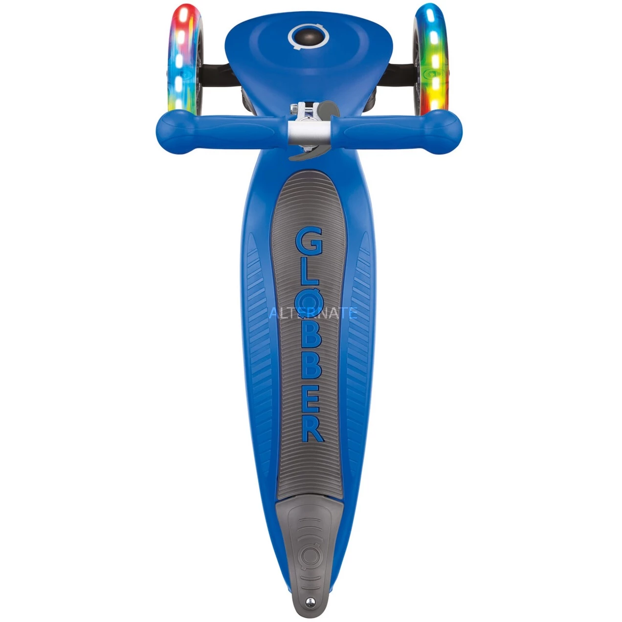 GLOBBER Junior Foldable Lights, Scooter (blau, Inkl. Rucksack) 4 GLOBBER Junior Foldable Lights, Scooter (blau, Inkl. Rucksack) – Bild 4