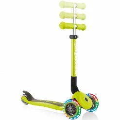 GLOBBER Junior Foldable Lights, Scooter (grün, Inkl. Rucksack) -Outdoor-Spielzeug Verkäufe GLOBBER Junior Foldable Lights Scooter@@1725855 4