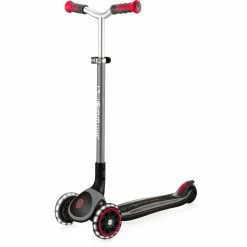 GLOBBER Master Lights, Scooter (schwarz/rot) -Outdoor-Spielzeug Verkäufe GLOBBER Master Lights Scooter@@1619983 2