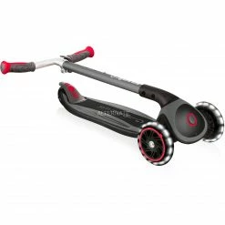 GLOBBER Master Lights, Scooter (schwarz/rot) -Outdoor-Spielzeug Verkäufe GLOBBER Master Lights Scooter@@1619983 3