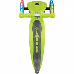 GLOBBER Primo Lights Mit Leuchtrollen, Scooter (grün) -Outdoor-Spielzeug Verkäufe GLOBBER Primo Lights mit Leuchtrollen Scooter@@1so7gp03 3