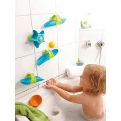 HABA Kugelbahn Badespaß - Wasserstrudel, Wasserspielzeug (blau/hellgrün) -Outdoor-Spielzeug Verkäufe HABA Kugelbahn Badespa Wasserstrudel Wasserspielzeug@@1731840 4