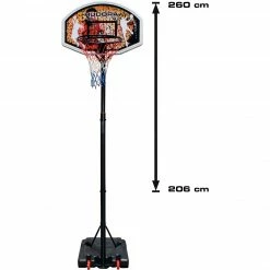 Basketballkörbe HUDORA Basketballständer Chicago (orange/weiß) -Outdoor-Spielzeug Verkäufe HUDORA Basketballst nder Chicago@@1194146 2