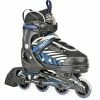 Inline Skates HUDORA Kinderinliner Leon Gr. 33-36, Inline-Skates (schwarz/blau)