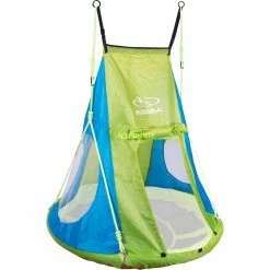Gartenspielgeräte HUDORA Zelt Für Nestschaukel Cosy Castle 110+ (grün/blau)
