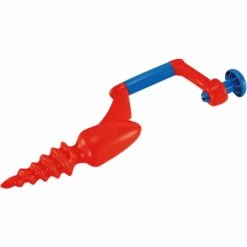Hape Sandbohrer, Sandspielzeug (rot/blau)