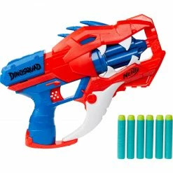 NERF Guns Hasbro Nerf DinoSquad Raptor-Slash, Nerf Gun (rot/blau)