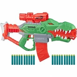 NERF Guns Hasbro Nerf DinoSquad Rex-Rampage, Nerf Gun (grün/orange)