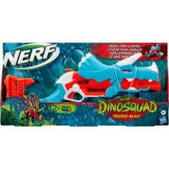 NERF Guns Hasbro Nerf DinoSquad Tricera-Blast, Nerf Gun (hellblau/orange) 8 NERF Guns Hasbro Nerf DinoSquad Tricera-Blast, Nerf Gun (hellblau/orange) -Outdoor-Spielzeug Verkäufe Hasbro Nerf DinoSquad Tricera Blast Nerf Gun@@1716863 2