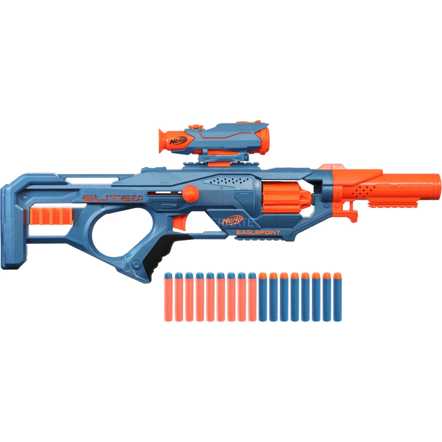 NERF Guns Hasbro Nerf Elite 2.0 Eaglepoint RD-8, Nerf Gun (blaugrau/orange) 1 NERF Guns Hasbro Nerf Elite 2.0 Eaglepoint RD-8, Nerf Gun (blaugrau/orange)