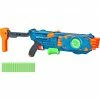 NERF Guns Hasbro Nerf Elite 2.0 Flipshots Flip-16, Nerf Gun (blaugrau/orange)