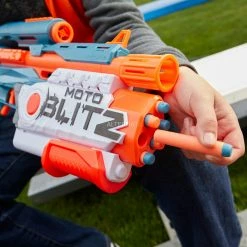 NERF Guns Hasbro Nerf Elite 2.0 Motoblitz CS-10, Nerf Gun (blaugrau/orange) -Outdoor-Spielzeug Verkäufe Hasbro Nerf Elite 2 0 Motoblitz CS 10 Nerf Gun@@1858508 5