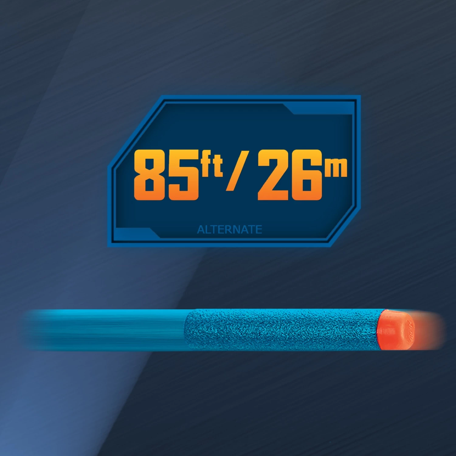 NERF Guns Hasbro Nerf Elite 2.0 Warden DB-8, Nerf Gun (blaugrau/orange, Frustfreie Verpackung) – Bild 5