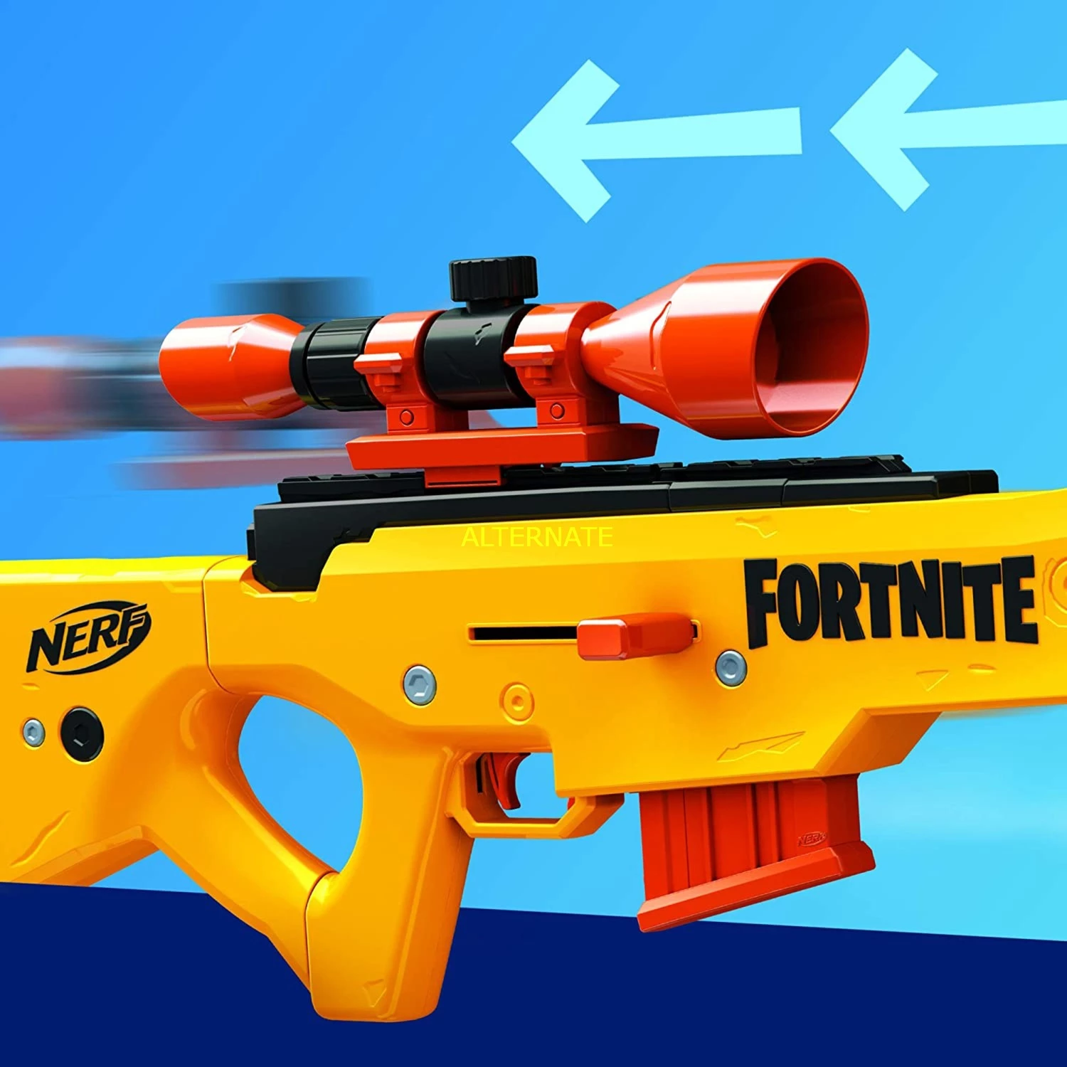 NERF Guns Hasbro Nerf Fortnite BASR-L, Nerf Gun (gelb/orange) 3 NERF Guns Hasbro Nerf Fortnite BASR-L, Nerf Gun (gelb/orange) – Bild 3