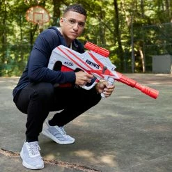 NERF Guns Hasbro Nerf Fortnite B-AR, Nerf Gun (weiß/rot) -Outdoor-Spielzeug Verkäufe Hasbro Nerf Fortnite B AR Nerf Gun@@1771731 3