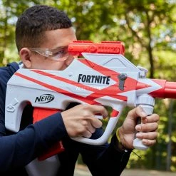 NERF Guns Hasbro Nerf Fortnite B-AR, Nerf Gun (weiß/rot) -Outdoor-Spielzeug Verkäufe Hasbro Nerf Fortnite B AR Nerf Gun@@1771731 5