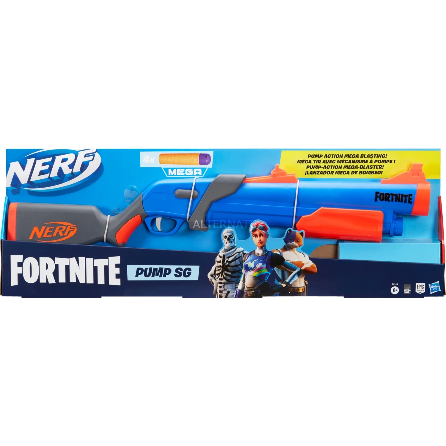 NERF Guns Hasbro Nerf Fortnite Pump SG, Nerf Gun (violett/orange) 3 NERF Guns Hasbro Nerf Fortnite Pump SG, Nerf Gun (violett/orange) – Bild 3