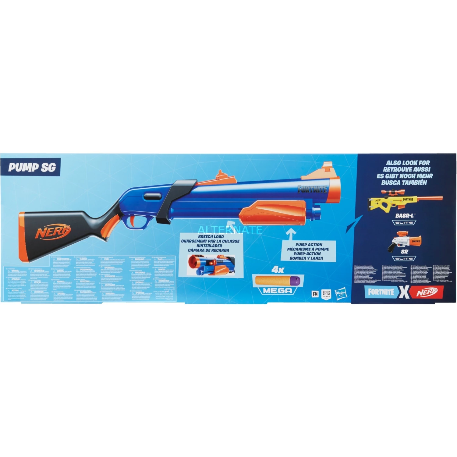 NERF Guns Hasbro Nerf Fortnite Pump SG, Nerf Gun (violett/orange) 4 NERF Guns Hasbro Nerf Fortnite Pump SG, Nerf Gun (violett/orange) – Bild 4