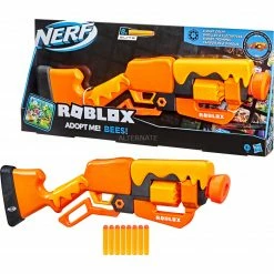 NERF Guns Hasbro Nerf Roblox Adopt Me!: BEES!, Nerf Gun (orange/gelb) 6 NERF Guns Hasbro Nerf Roblox Adopt Me!: BEES!, Nerf Gun (orange/gelb) -Outdoor-Spielzeug Verkäufe Hasbro Nerf Roblox Adopt Me BEES Nerf Gun@@1771734 2