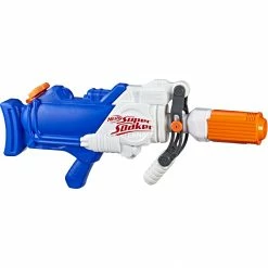 Wasserpistolen Hasbro Nerf Super Soaker Hydra, Wasserpistole (blau/weiß)