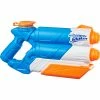 Wasserpistolen Hasbro Nerf Super Soaker Twin Tide, Wasserpistole (blau/weiß)