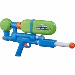 Wasserpistolen Hasbro Nerf Super Soaker XP100, Wasserpistole (hellblau/hellgrün)