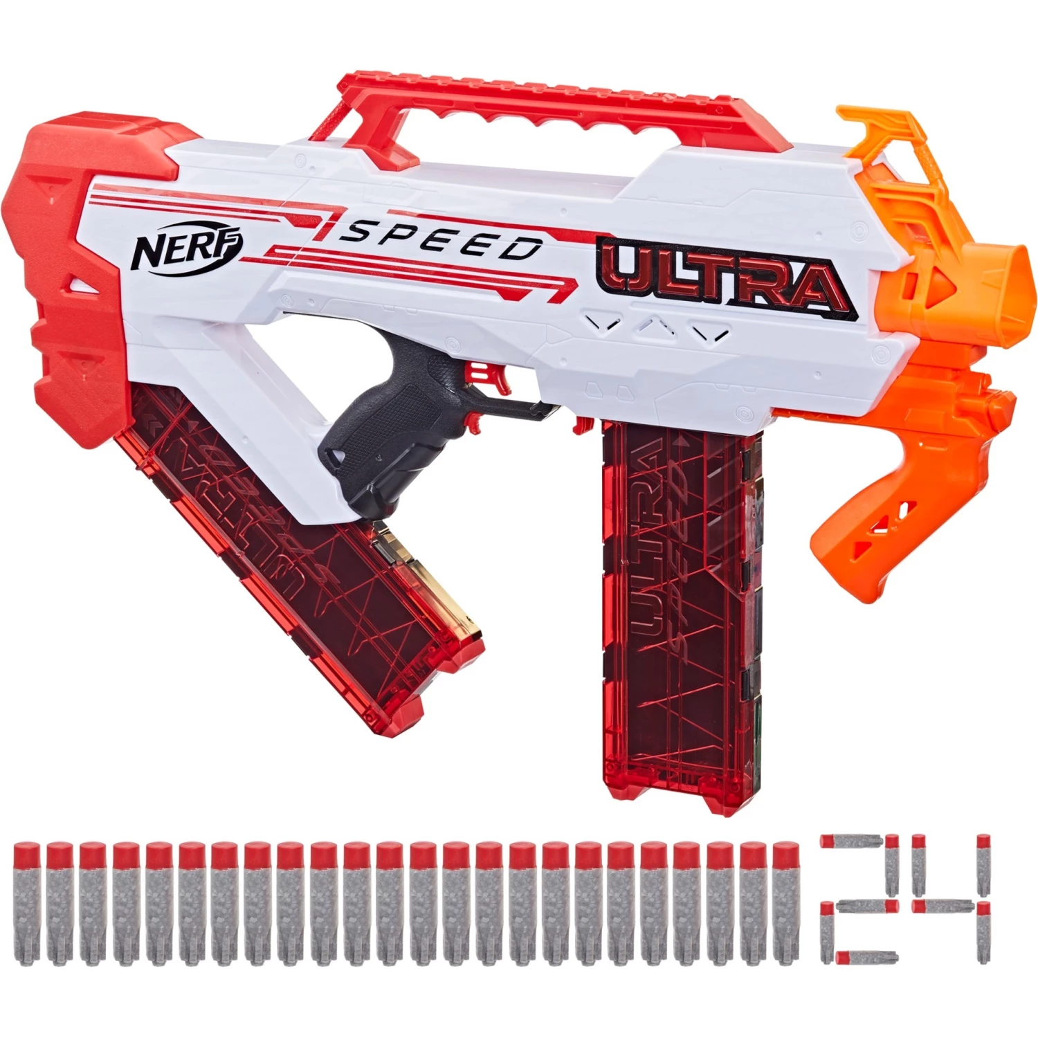 NERF Guns Hasbro Nerf Ultra Speed, Nerf Gun (blaugrau/orange) 1 NERF Guns Hasbro Nerf Ultra Speed, Nerf Gun (blaugrau/orange)