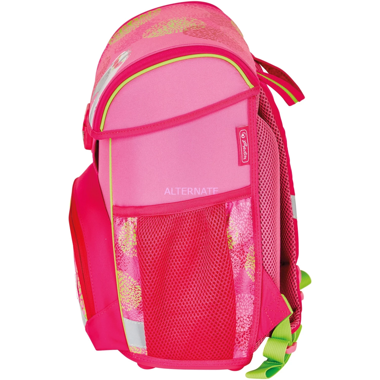 Schulbedarf Herlitz Loop Plus Bloomy Horse, Schulranzen (pink, Inkl. 16 Tlg. Schüleretui, Faulenzermäppchen, Sportbeutel) 6 Schulbedarf Herlitz Loop Plus Bloomy Horse, Schulranzen (pink, Inkl. 16 Tlg. Schüleretui, Faulenzermäppchen, Sportbeutel) – Bild 6