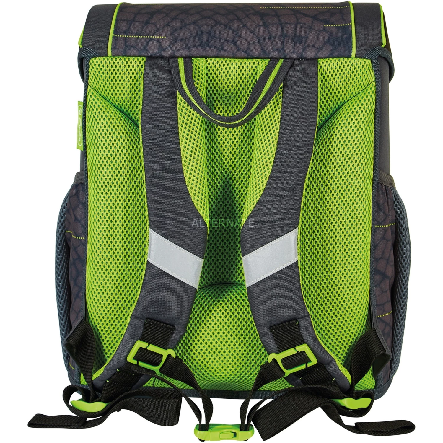 Schulbedarf Herlitz Loop Plus Dragon Tale, Schulranzen (anthrazit/neon-grün, Inkl. 16 Tlg. Schüleretui, Faulenzermäppchen, Sportbeutel) 6 Schulbedarf Herlitz Loop Plus Dragon Tale, Schulranzen (anthrazit/neon-grün, Inkl. 16 Tlg. Schüleretui, Faulenzermäppchen, Sportbeutel) – Bild 6