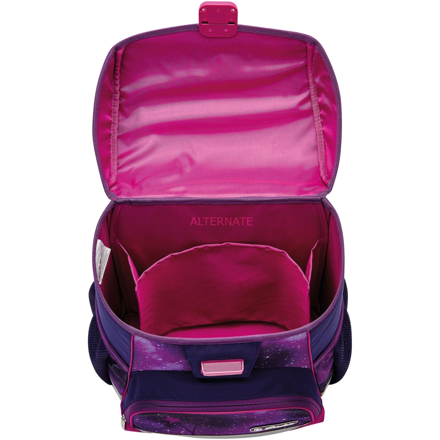 Schulbedarf Herlitz Loop Plus Galaxy Princess, Schulranzen (lila, Inkl. 16 Tlg. Schüleretui, Faulenzermäppchen, Sportbeutel) 4 Schulbedarf Herlitz Loop Plus Galaxy Princess, Schulranzen (lila, Inkl. 16 Tlg. Schüleretui, Faulenzermäppchen, Sportbeutel) – Bild 4