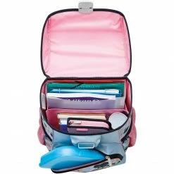 Schulbedarf Herlitz Loop Plus Hummingbird, Schulranzen (hellblau/rosa, Inkl. 16 Tlg. Schüleretui, Faulenzermäppchen, Sportbeutel) -Outdoor-Spielzeug Verkäufe Herlitz Loop Plus Hummingbird Schulranzen@@1813564 4