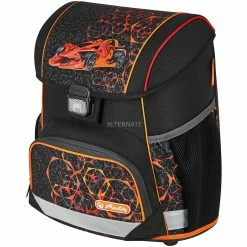 Schulbedarf Herlitz Loop Plus Mechanic, Schulranzen (schwarz/hellorange, Inkl. 16 Tlg. Schüleretui, Faulenzermäppchen, Sportbeutel) -Outdoor-Spielzeug Verkäufe Herlitz Loop Plus Mechanic Schulranzen@@1813572 2