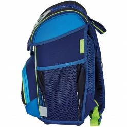 Schulbedarf Herlitz Loop Plus Soccer, Schulranzen (blau, Inkl. 16 Tlg. Schüleretui, Faulenzermäppchen, Sportbeutel) -Outdoor-Spielzeug Verkäufe Herlitz Loop Plus Soccer Schulranzen@@1813565 5