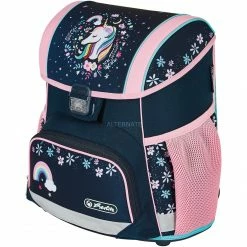 Schulbedarf Herlitz Loop Plus Unicorn, Schulranzen (dunkelblau/rosa, Inkl. 16 Tlg. Schüleretui, Faulenzermäppchen, Sportbeutel) -Outdoor-Spielzeug Verkäufe Herlitz Loop Plus Unicorn Schulranzen@@1813570 2