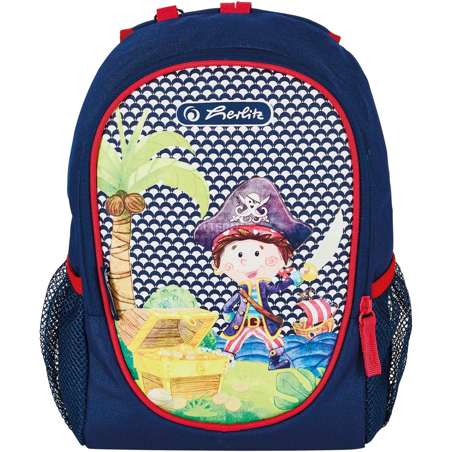 Kinderrucksäcke Herlitz Rookie Pirate, Rucksack (dunkelblau) 1 Kinderrucksäcke Herlitz Rookie Pirate, Rucksack (dunkelblau)