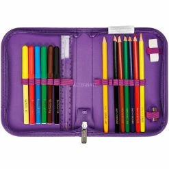 Schulbedarf Herlitz SoftLight Plus Space Girl, Schulranzen (violett, Inkl. Befülltem 16 Tlg. Schüleretui, Faulenzermäppchen, Sportbeutel) -Outdoor-Spielzeug Verkäufe Herlitz SoftLight Plus Space Girl Schulranzen@@1815457 5