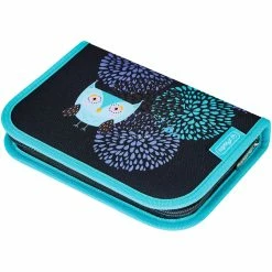 Schulbedarf Herlitz UltraLight Plus Flower Owl, Schulranzen (blau/lila, Inkl. 16 Tlg. Schüleretui, Faulenzermäppchen, Sportbeutel) -Outdoor-Spielzeug Verkäufe Herlitz UltraLight Plus Flower Owl Schulranzen@@1815518 4