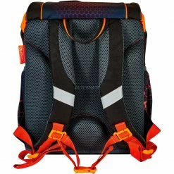 Schulbedarf Herlitz UltraLight Plus Mechanic, Schulranzen (schwarz/orange, Inkl. 16 Tlg. Schüleretui, Faulenzermäppchen, Sportbeutel) -Outdoor-Spielzeug Verkäufe Herlitz UltraLight Plus Mechanic Schulranzen@@1815524 3