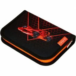 Schulbedarf Herlitz UltraLight Plus Mechanic, Schulranzen (schwarz/orange, Inkl. 16 Tlg. Schüleretui, Faulenzermäppchen, Sportbeutel) -Outdoor-Spielzeug Verkäufe Herlitz UltraLight Plus Mechanic Schulranzen@@1815524 4