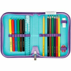 Schulbedarf Herlitz UltraLight Plus Rainbow Feathers, Schulranzen (pink/lila, Inkl. 16 Tlg. Schüleretui, Faulenzermäppchen, Sportbeutel) -Outdoor-Spielzeug Verkäufe Herlitz UltraLight Plus Rainbow Feathers Schulranzen@@1815522 5