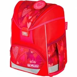 Schulbedarf Herlitz UltraLight Plus Sweet Hearts, Schulranzen (rot/rosa, Inkl. 16 Tlg. Schüleretui, Faulenzermäppchen, Sportbeutel) -Outdoor-Spielzeug Verkäufe Herlitz UltraLight Plus Sweet Hearts Schulranzen@@1815527 2