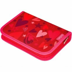 Schulbedarf Herlitz UltraLight Plus Sweet Hearts, Schulranzen (rot/rosa, Inkl. 16 Tlg. Schüleretui, Faulenzermäppchen, Sportbeutel) -Outdoor-Spielzeug Verkäufe Herlitz UltraLight Plus Sweet Hearts Schulranzen@@1815527 4