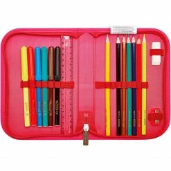 Schulbedarf Herlitz UltraLight Plus Sweet Hearts, Schulranzen (rot/rosa, Inkl. 16 Tlg. Schüleretui, Faulenzermäppchen, Sportbeutel) -Outdoor-Spielzeug Verkäufe Herlitz UltraLight Plus Sweet Hearts Schulranzen@@1815527 5