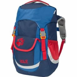 Outdoor Jack Wolfskin KIDS EXPLORER 16, Rucksack (blau/rot)