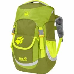 Outdoor Jack Wolfskin KIDS EXPLORER 16, Rucksack (grün/gelb)