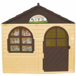 Gartenspielgeräte Jamara Spielhaus Little Home, Gartenspielgerät (beige/braun)